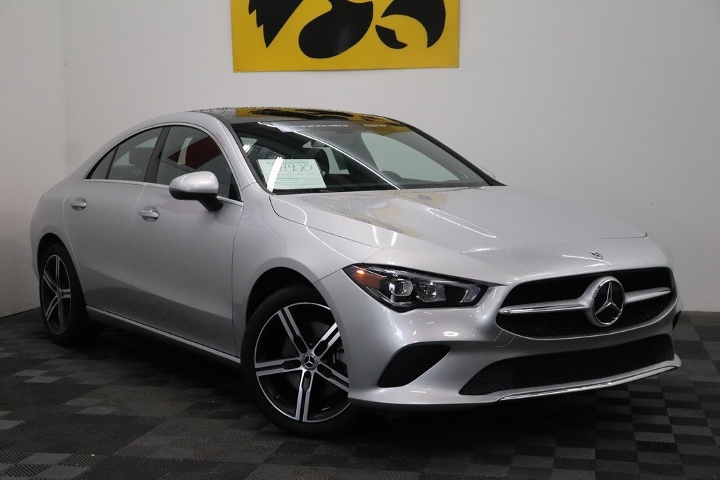 Certified 2021 Mercedes-Benz CLA CLA250 with VIN W1K5J4HB9MN194624 for sale in Iowa City, IA