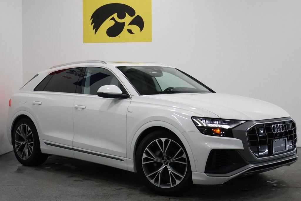 Used 2023 Audi Q8 Prestige with VIN WA1FVBF13PD012017 for sale in Iowa City, IA