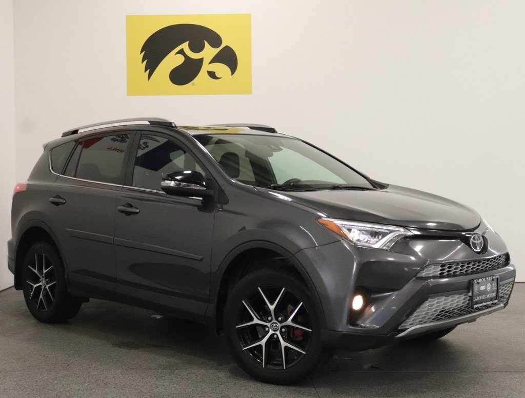 Used 2017 Toyota RAV4 SE with VIN 2T3JFREV2HW588390 for sale in Iowa City, IA
