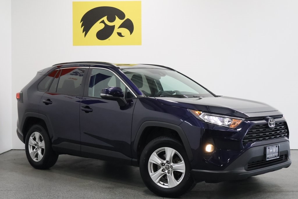 Used 2021 Toyota RAV4 XLE with VIN 2T3P1RFV8MW232463 for sale in Iowa City, IA