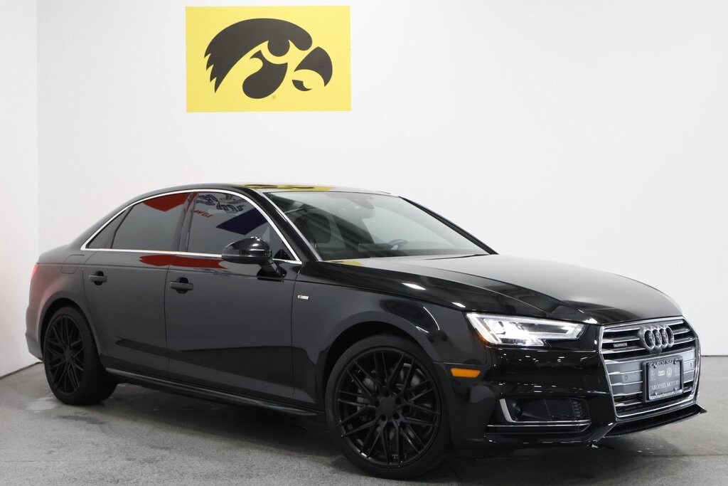 Used 2017 Audi A4 Prestige with VIN WAUFNAF44HN056109 for sale in Iowa City, IA