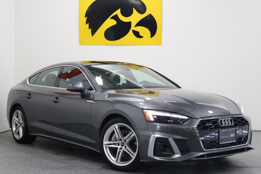 Used 2021 Audi A5 Sportback Premium Plus with VIN WAUFACF52MA052500 for sale in Iowa City, IA