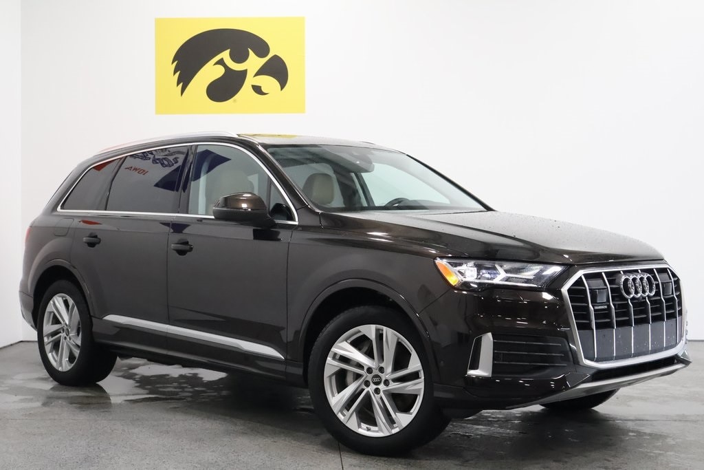 Used 2023 Audi Q7 Premium Plus with VIN WA1LCBF79PD010060 for sale in Iowa City, IA