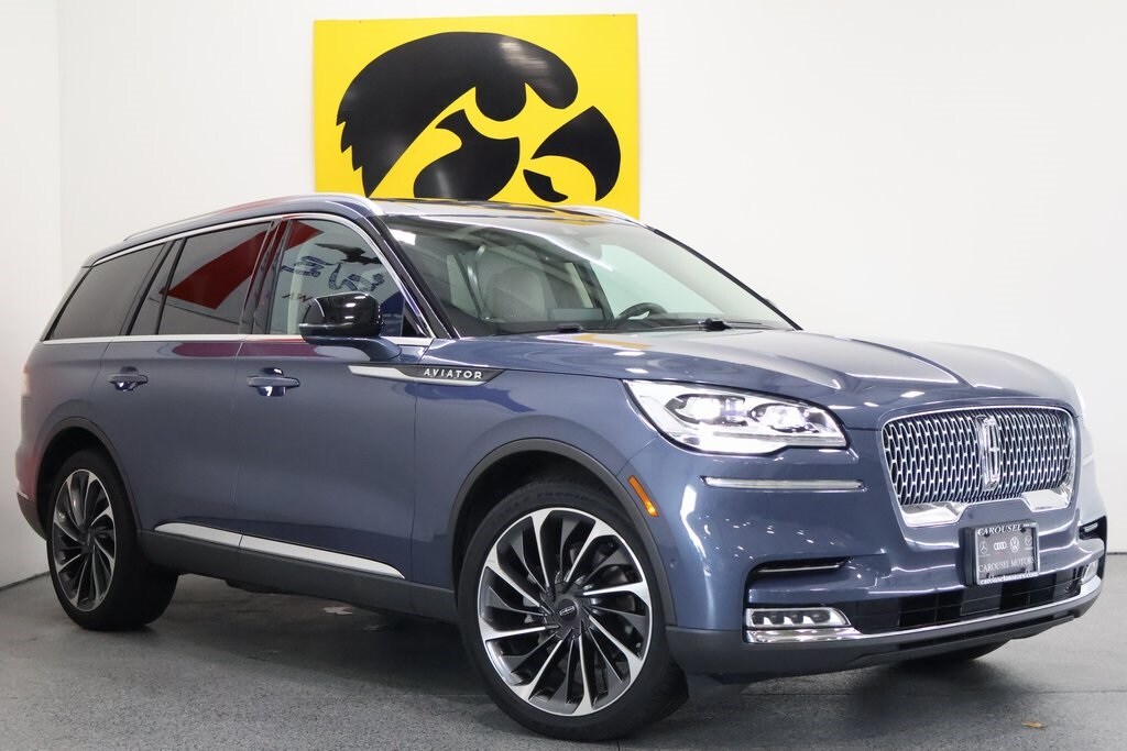 Used 2021 Lincoln Aviator Reserve with VIN 5LM5J7XC2MGL00785 for sale in Iowa City, IA