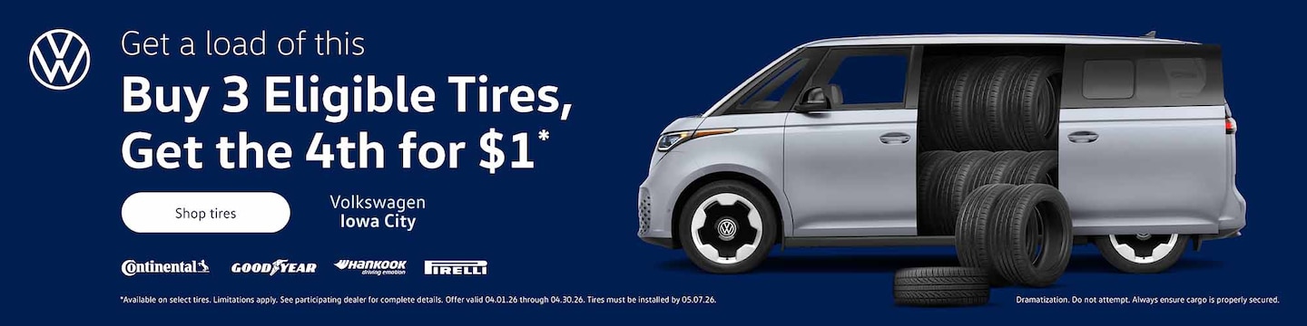  Get a load of this Buy 3 Eligible Tires, Get the 4th for $1*