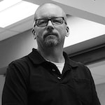 Staff member Mike Shotwell from 4bdbdc94d951
