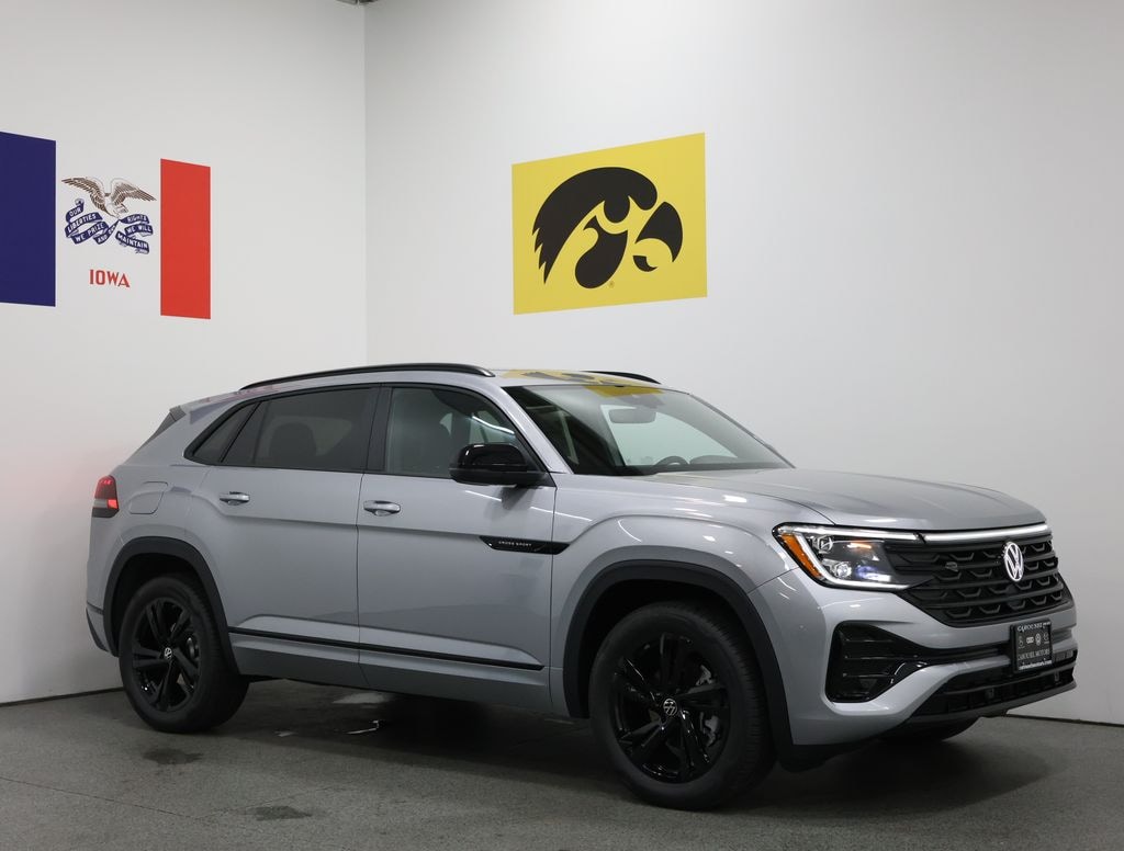 New 2026 Volkswagen Atlas Cross Sport 2.0T SEL R-Line Black SUV
