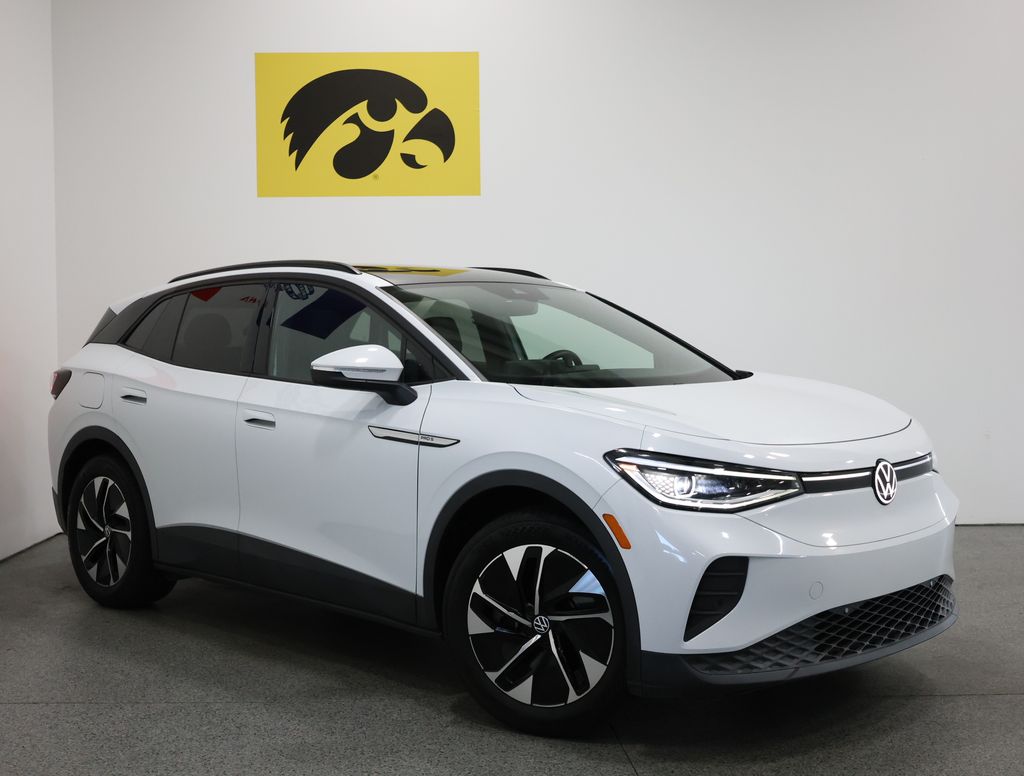 Used 2022 Volkswagen ID.4 PRO S with VIN WVGTMPE2XNP073133 for sale in Iowa City, IA