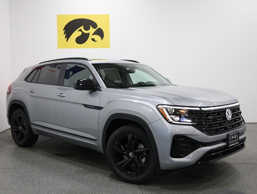 New 2026 Volkswagen Atlas Cross Sport 2.0T SEL R-Line Black SUV