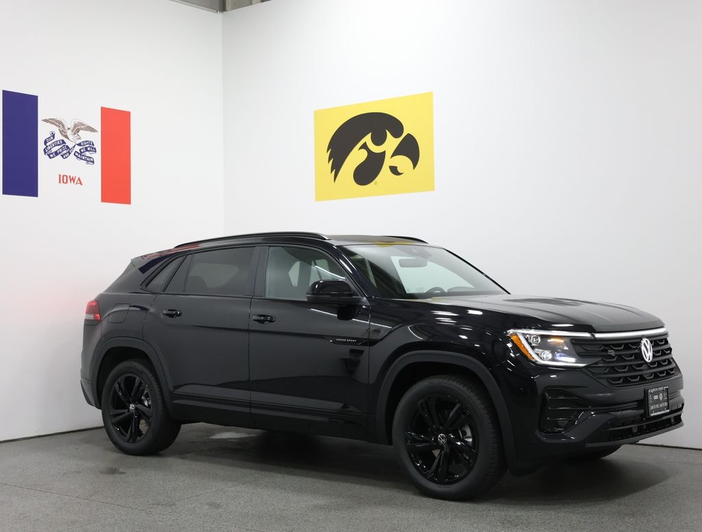 New 2026 Volkswagen Atlas Cross Sport 2.0T SEL R-Line Black SUV
