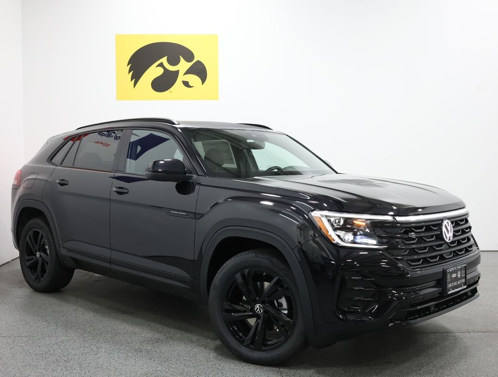 New 2026 Volkswagen Atlas Cross Sport 2.0T SEL R-Line Black SUV