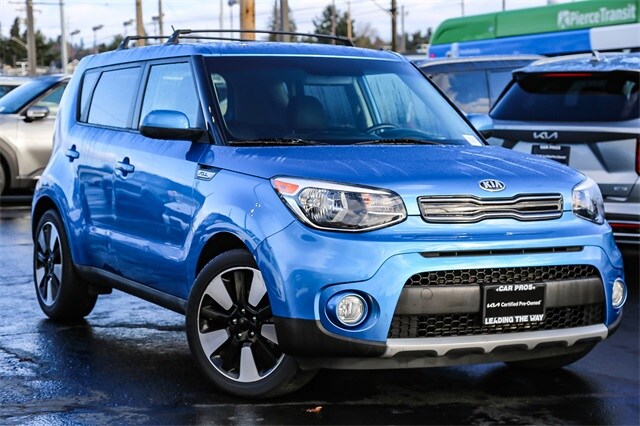 Certified 2019 Kia Soul + with VIN KNDJP3A57K7661451 for sale in Tacoma, WA