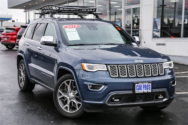 Used 2019 Jeep Grand Cherokee Overland with VIN 1C4RJFCG8KC733303 for sale in Tacoma, WA