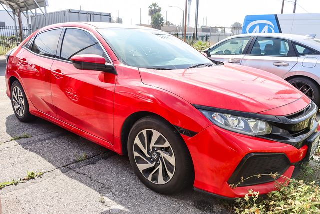 Certified 2017 Honda Civic Hatchback LX with VIN SHHFK7H2XHU423165 for sale in El Monte, CA