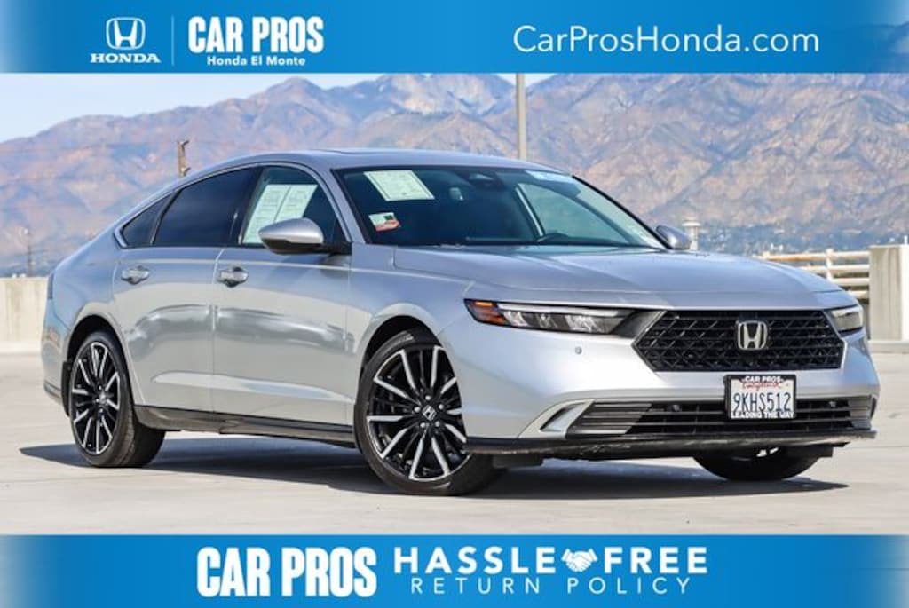 Certified 2024 Honda Accord Hybrid Touring Sedan