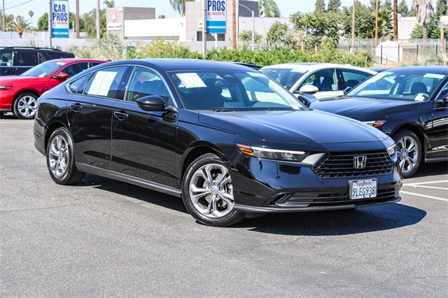 Certified 2024 Honda Accord EX with VIN 1HGCY1F34RA037106 for sale in El Monte, CA