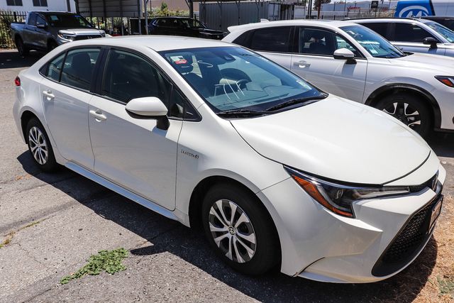 Used 2021 Toyota Corolla LE with VIN JTDEAMDE1MJ007815 for sale in El Monte, CA