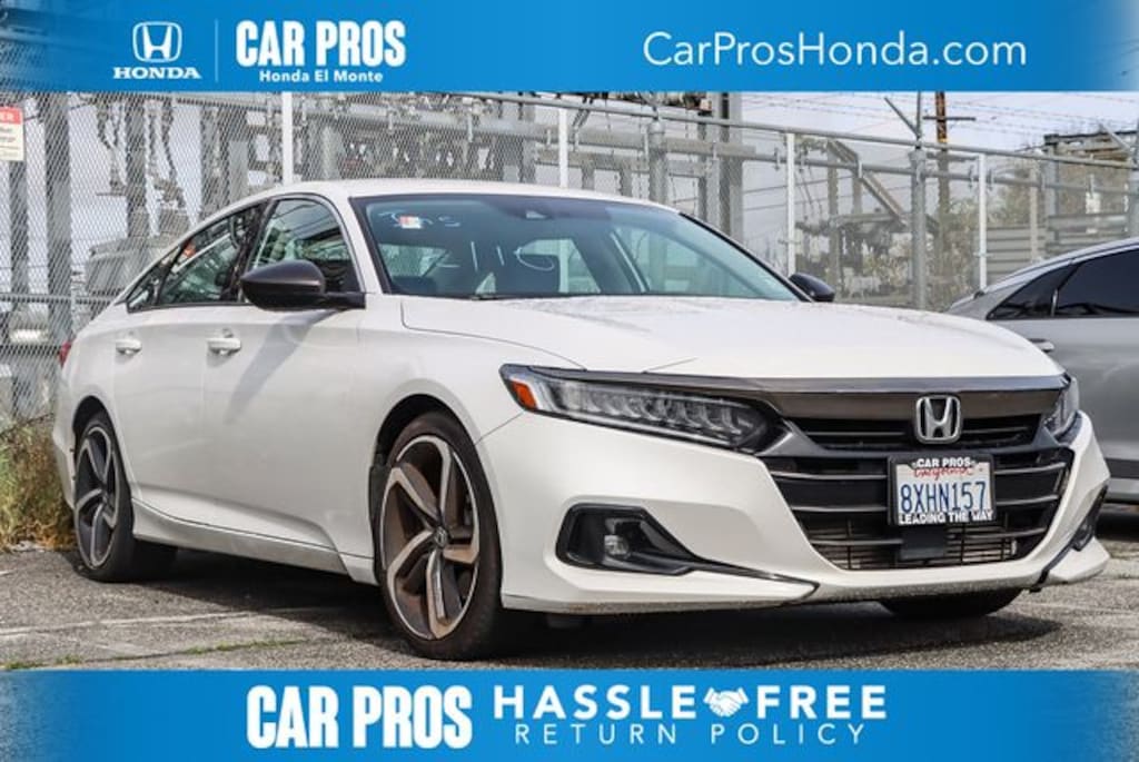 Certified 2021 Honda Accord Sport SE 1.5T Sedan