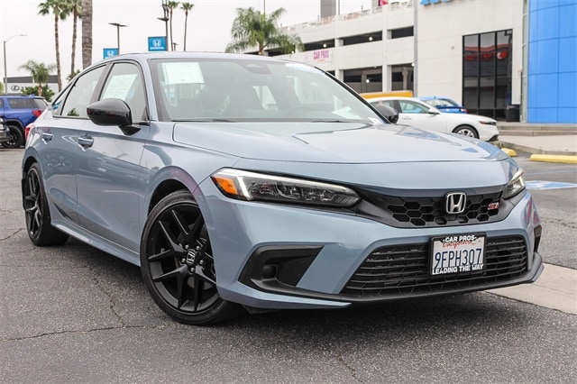 Certified 2023 Honda Civic Si with VIN 2HGFE1E52PH472519 for sale in El Monte, CA