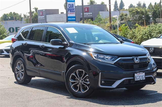 Certified 2022 Honda CR-V EX with VIN 2HKRW1H51NH401417 for sale in El Monte, CA