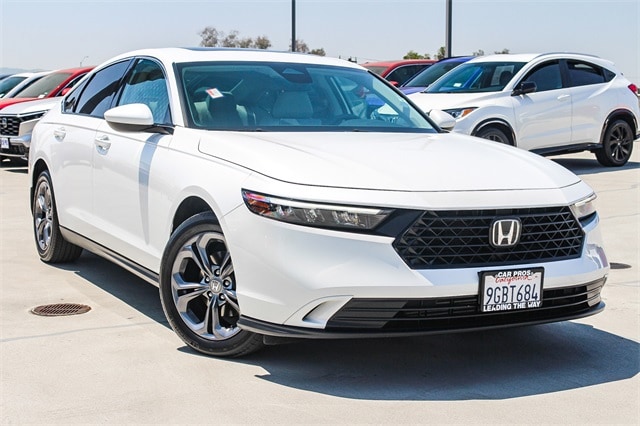 Certified 2023 Honda Accord EX with VIN 1HGCY1F39PA006687 for sale in El Monte, CA