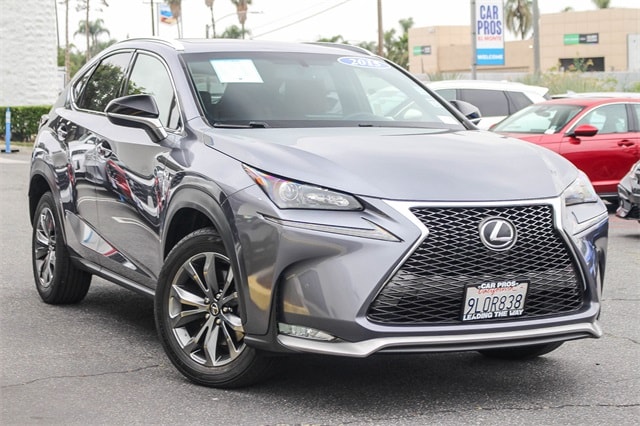 Used 2015 Lexus NX F Sport with VIN JTJYARBZ3F2015134 for sale in El Monte, CA