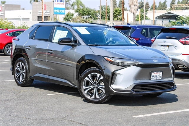 Used 2023 Toyota bZ4X XLE with VIN JTMAAAAA7PA005179 for sale in El Monte, CA