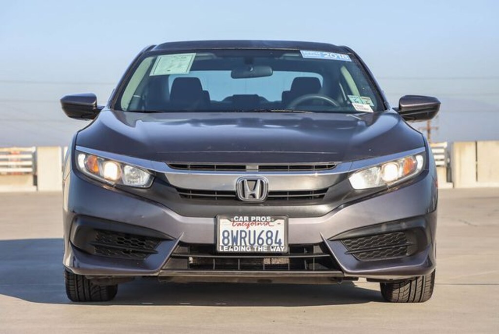 Certified 2018 Honda Civic LX Sedan
