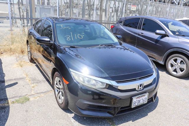 Certified 2018 Honda Civic LX with VIN 2HGFC2F54JH549750 for sale in El Monte, CA