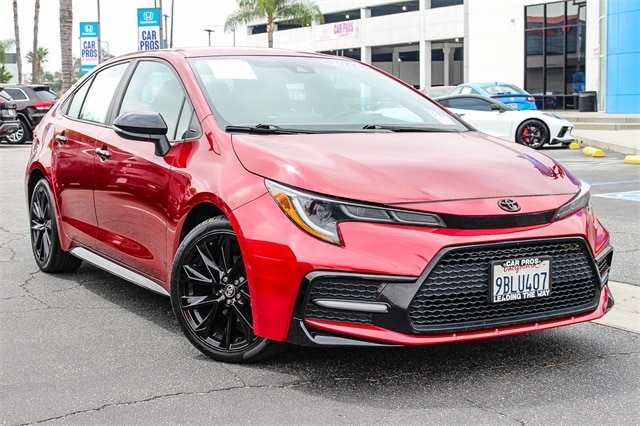 Used 2022 Toyota Corolla Nightshade with VIN 5YFS4MCE8NP115874 for sale in El Monte, CA