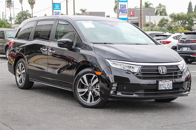 Certified 2022 Honda Odyssey Touring with VIN 5FNRL6H85NB038070 for sale in El Monte, CA