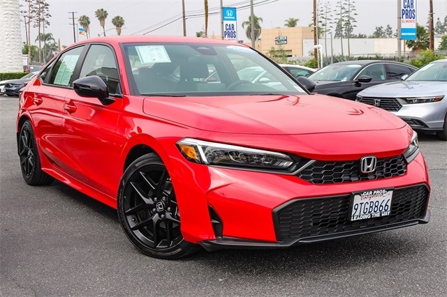 Certified 2025 Honda Civic Sport with VIN 2HGFE2F52SH588154 for sale in El Monte, CA