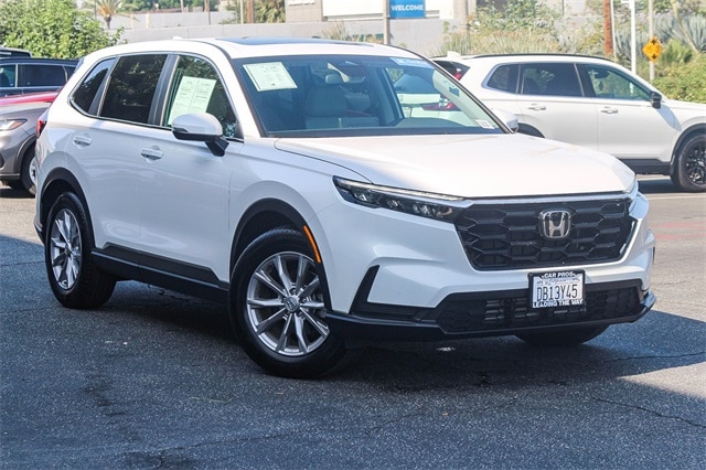 Certified 2024 Honda CR-V EX with VIN 2HKRS3H41RH322799 for sale in El Monte, CA