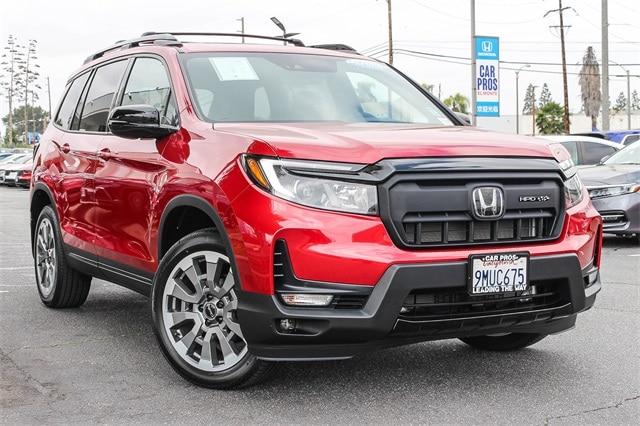 Certified 2024 Honda Passport Black Edition with VIN 5FNYF8H80RB008401 for sale in El Monte, CA
