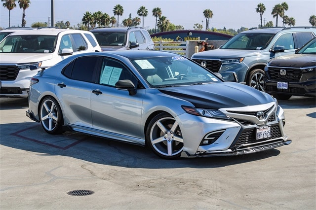 Used 2021 Toyota Camry XSE with VIN 4T1K61AK8MU574109 for sale in El Monte, CA