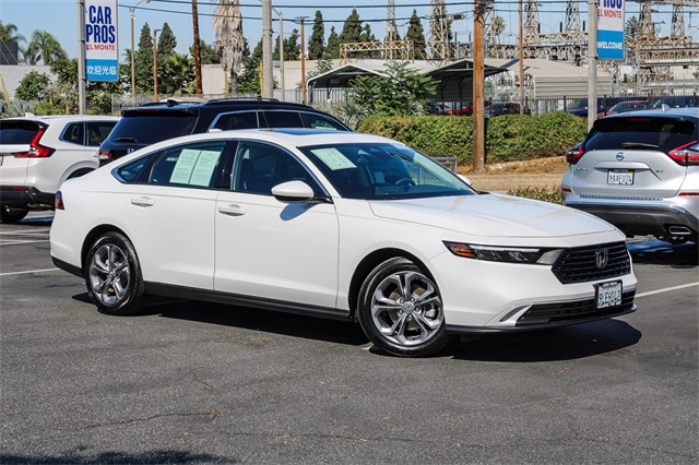 Certified 2024 Honda Accord EX with VIN 1HGCY1F36RA036202 for sale in El Monte, CA