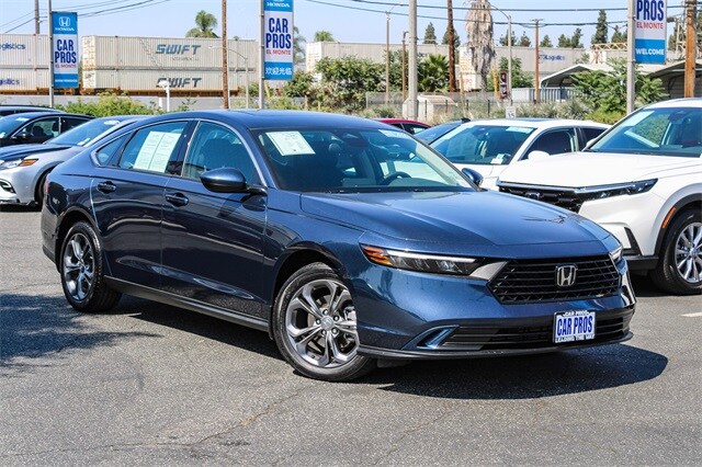 Certified 2023 Honda Accord EX with VIN 1HGCY1F39PA050088 for sale in El Monte, CA