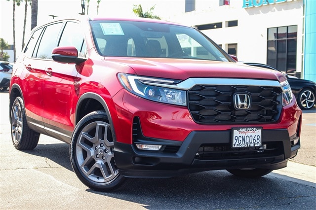 Certified 2023 Honda Passport EX-L with VIN 5FNYF8H59PB025099 for sale in El Monte, CA