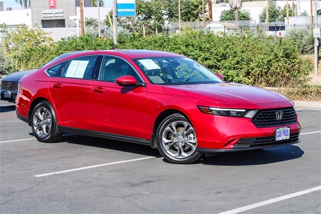 Certified 2023 Honda Accord EX with VIN 1HGCY1F30PA050061 for sale in El Monte, CA