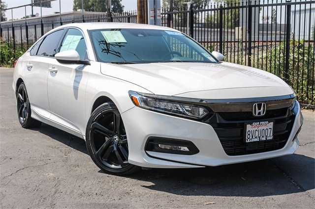 Certified 2019 Honda Accord Sport with VIN 1HGCV1F38KA073136 for sale in El Monte, CA