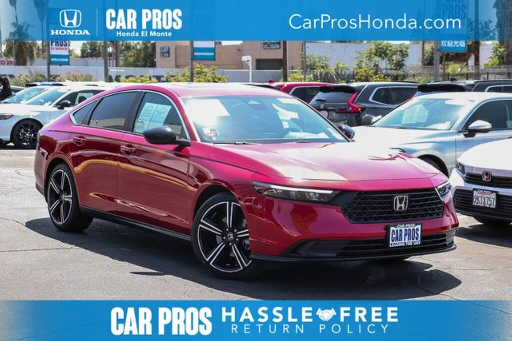 Certified 2025 Honda Accord Hybrid Sport Sedan