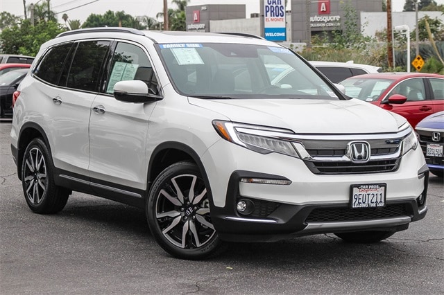 Certified 2022 Honda Pilot Touring with VIN 5FNYF5H67NB036820 for sale in El Monte, CA