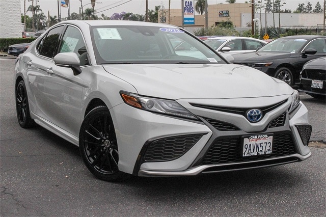 Used 2022 Toyota Camry XSE with VIN 4T1K31AK2NU038167 for sale in El Monte, CA