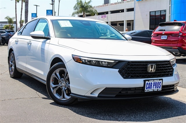Certified 2024 Honda Accord EX with VIN 1HGCY1F31RA014351 for sale in El Monte, CA