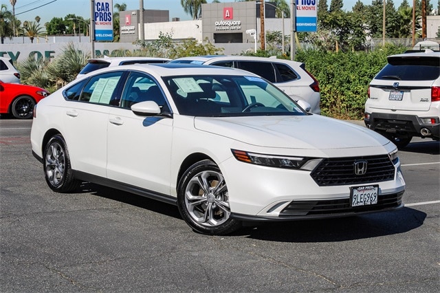 Certified 2024 Honda Accord EX with VIN 1HGCY1F34RA036196 for sale in El Monte, CA