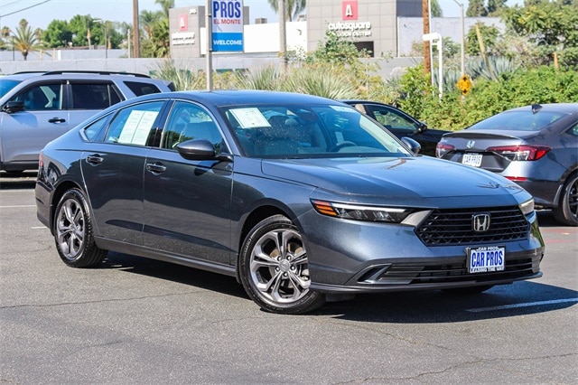 Certified 2023 Honda Accord EX with VIN 1HGCY1F36PA050842 for sale in El Monte, CA