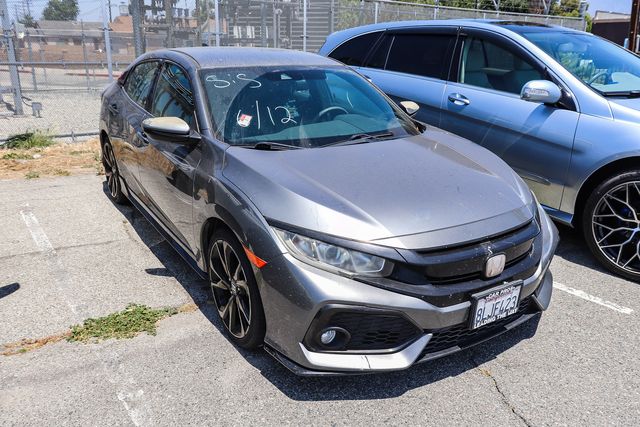 Certified 2019 Honda Civic Hatchback Sport with VIN SHHFK7H4XKU406746 for sale in El Monte, CA