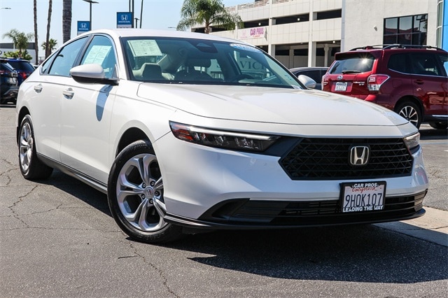 Certified 2023 Honda Accord LX with VIN 1HGCY1F25PA042562 for sale in El Monte, CA