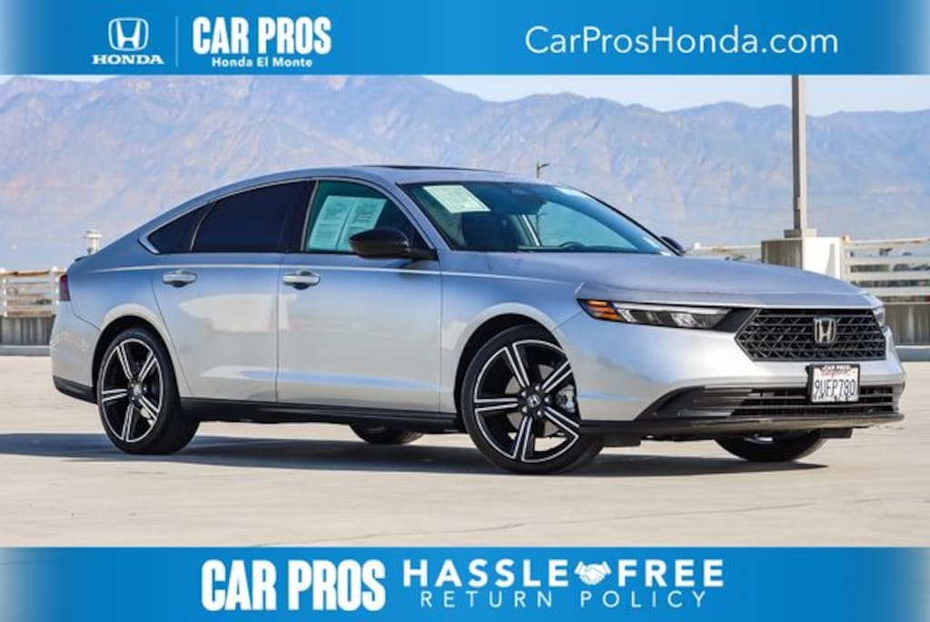 Certified 2025 Honda Accord Hybrid Sport Sedan