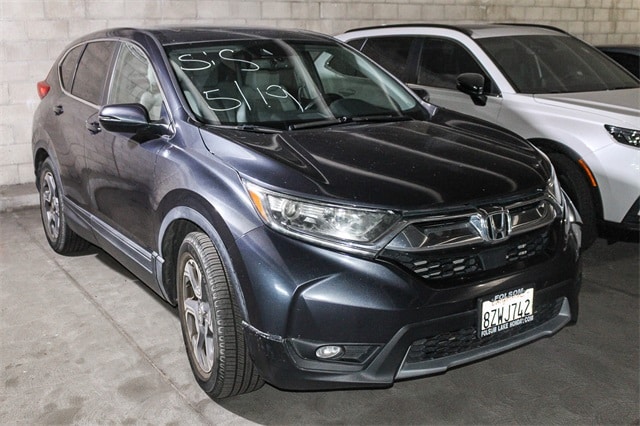 Certified 2018 Honda CR-V EX-L with VIN 7FARW1H87JE035504 for sale in El Monte, CA